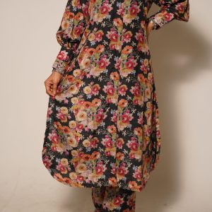 Dawn Spring Muslin Kurta Set